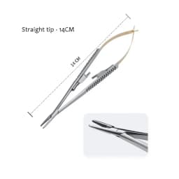 1 pc Dental Surgical Orthodontic Implant Castroviejo Needle Holders Forceps Tweezers Dental Pliers Dentistry Tool