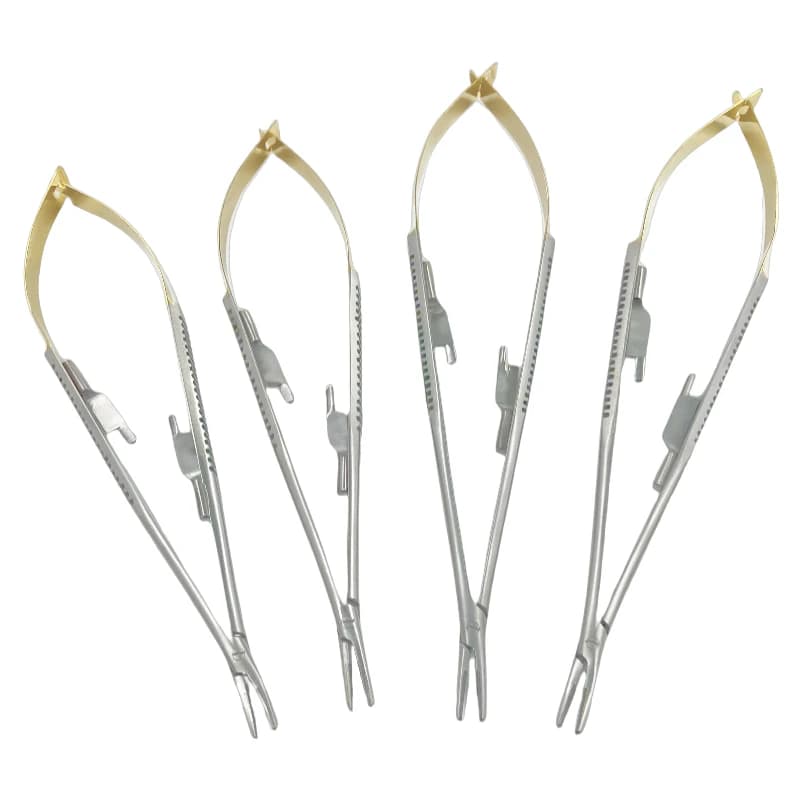 1 pc Dental Surgical Orthodontic Implant Castroviejo Needle Holders Forceps Tweezers Dental Pliers Dentistry Tool