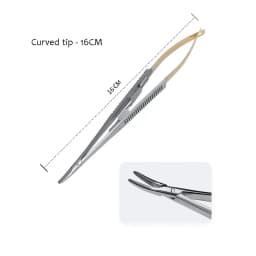 1 pc Dental Surgical Orthodontic Implant Castroviejo Needle Holders Forceps Tweezers Dental Pliers Dentistry Tool