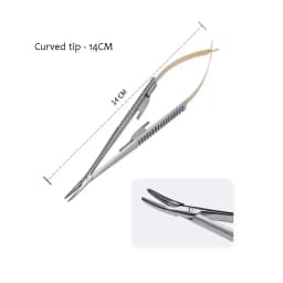1 pc Dental Surgical Orthodontic Implant Castroviejo Needle Holders Forceps Tweezers Dental Pliers Dentistry Tool