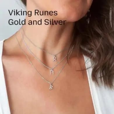 customer women rune necklace style