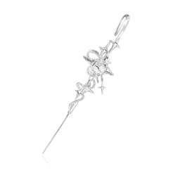 ZHUHE Ear Piercing Large Collection Cyberpunk Style Jewelry Accessories For Women And Men Party Gifts