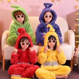 Adult and Children's Soft Long Sleeved Pyjamas Fancy Dress Costumes Unisex Cute Garfield Homewear Onesie Casual Warm and Comfor