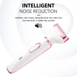 4 In 1 Electric Lady Shaver, Body Hair Removal Epilator, Painless Cordless Trimmer Razor, Gifts For Women