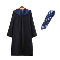 Anime Film Academy Halloween Cosplay Costume Robe Tie Potter Magic Cloak Tie Hermione Costume Fan Holiday Gift