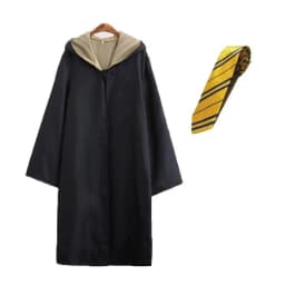 Anime Film Academy Halloween Cosplay Costume Robe Tie Potter Magic Cloak Tie Hermione Costume Fan Holiday Gift
