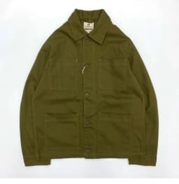 Men's 100% Cotton Work Jacket With Multi-Pocket Autumn Winter Turn-Down Collar American Style Cargo Thin Loose Jackets And Coats