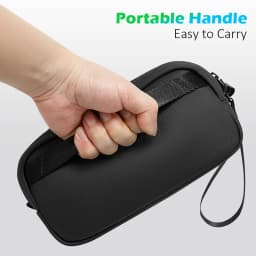 BANGE Travel Organizer Bag Power Bank Mini Pouch Electronics Gadgets Accessorie Case for USB Cable Cords,Hard Drives Storage Bag