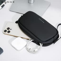 BANGE Travel Organizer Bag Power Bank Mini Pouch Electronics Gadgets Accessorie Case for USB Cable Cords,Hard Drives Storage Bag