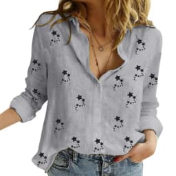 Vintage Cotton Linen Blouse Shirt Top Blusa Feminina Roupas Long Sleeve Female Casual Quality Spring Autumn Shirt Women Tops