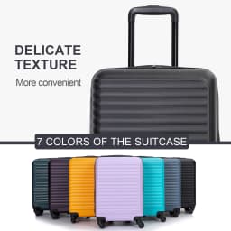 Travehouse Hardshell Carry On Luggage Airline Approved 20", Small Suitcase With Spinner Wheels