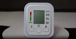 Blood Pressure Monitor Upper Arm Automatic BP Cuff Machine with LED Display for Home Use Health Care