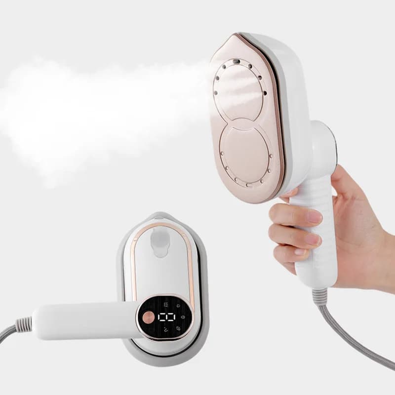 Handheld Portable Mini Steam Iron with Four Temperature Control High-Power Rotating Ironing Machine for Fabric Care