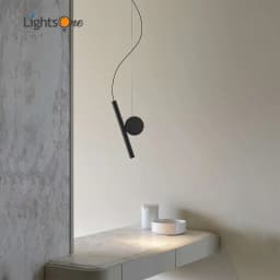 Minimalist Nordic Zen creative pendant lamp bedroom bedside bar small pendant light