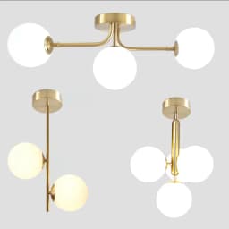 TINLAIBOR Simplicity Acrylic White Ball Ceiling Light G9 Bulbs Aisle Corridor Porch Bedroom Cloakroom Art Ceiling Lamp