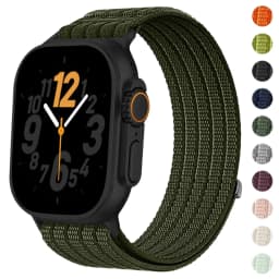 Woven Nylon Strap for Apple Watch Band Ultra 3 2 49mm 45mm 42mm Bracelet Iwatch Series 11 10 9 8 7 6 SE 5 4 38 46 41mm 44mm 40mm