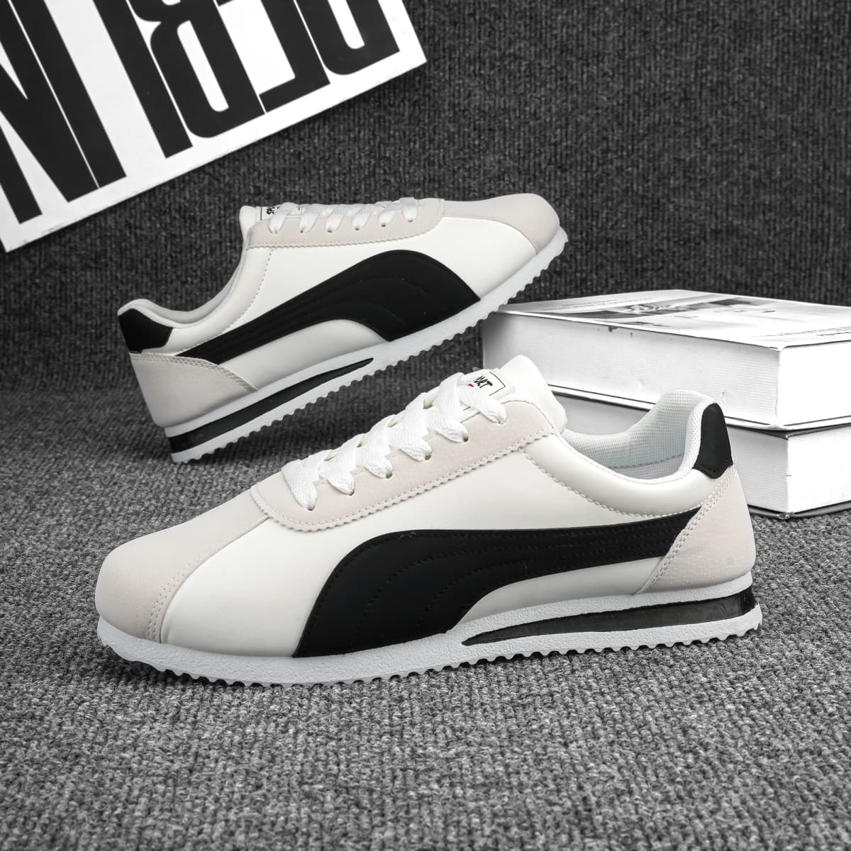 Men's casual business sneakers, outdoor all-season versatile sneakers for men