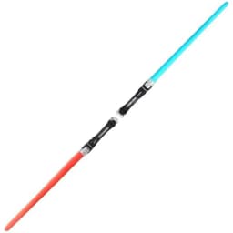 Colorful Glowing Sword Toys Laser Sword Lightsaber Red and Blue Double Saber Telescopic Music Cosplay Cool Flashing Children Toy