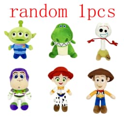 2026 New Product 23cm Cute Wooden Buzz Lightyear Plush Toy Cute Anime Pillow Pendant Cartoon Gift