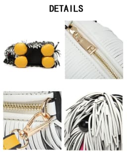 Novelty Tassel Puppy Shape Women's Shoulder Bag Crossbody Cute Cartoon Animal Shape Purses and Handbag Designer Tote Bag