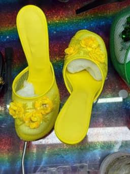 2026 New Women Mules Sandals Mesh Hollow Out Thick Sole Wedge Heels Summer Slip on Open Toe Casual Female Slippers