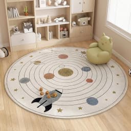 VIKAMA Mori Short Pile Carpet Hypoallergenic Children's Room Bedroom Mat Non-slip Game Blanket Kindergarten Lunch Mat