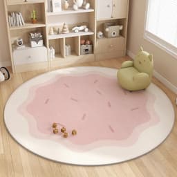 VIKAMA Mori Short Pile Carpet Hypoallergenic Children's Room Bedroom Mat Non-slip Game Blanket Kindergarten Lunch Mat