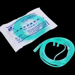 50 Sets Disposable Nasal Oxygen Tube Oxygen Concentrator 1.5m Double Nasal Cannula Oxygen Delivery Tube Double Nose Frame