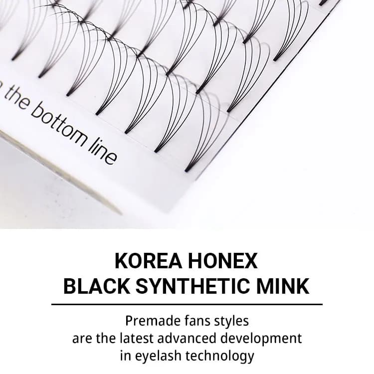 MDNG Eyelashes Premade Wide Fans 3d/4d/5d/6d/ Short Stem J  B C D Volume Professional Eyelash Extensions Faux Mink