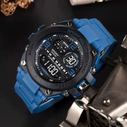 Luxury Electronic Watch for Man Outdoor Sports Men's Watches Stopwatch Waterproof Calendar LED Digital Sports Watch for Student