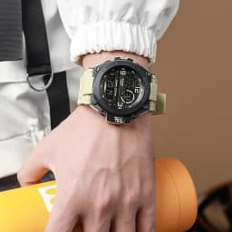 Luxury Electronic Watch for Man Outdoor Sports Men's Watches Stopwatch Waterproof Calendar LED Digital Sports Watch for Student