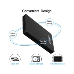 KESU HDD 2.5" Portable External Hard Drive 2TB/1TB/500GB/750GB USB3.0 Disk Memory for PC Tablets PS4 Notebook Desktop Computer