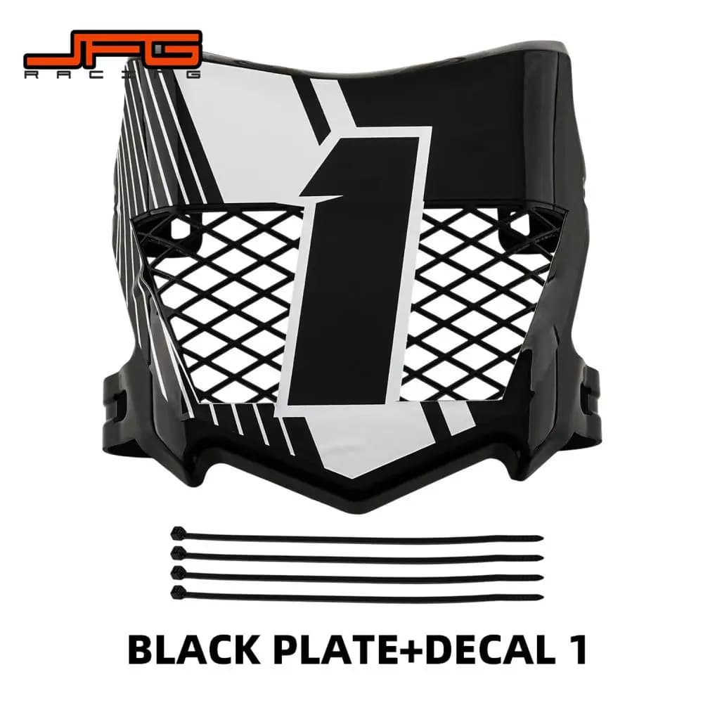 Front Plate License For Surron Talaria E-Ride Pro Ridstar Q20 Tuttio Soleil 01 Ebox Dragster ETM RTR Dirt E-Bike PP Number Plate