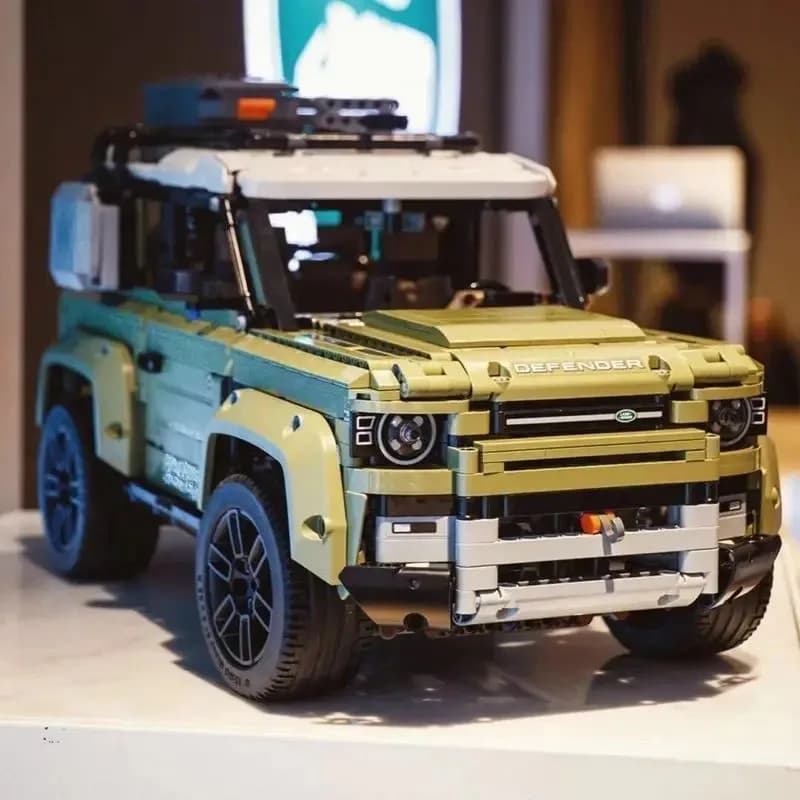 2573PCS 1:8 Technical Defender Off Road Car Building Blocks Assemble Bricks SUV Vehicle Toys Gift For Children Kids
