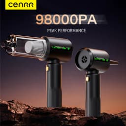CENRR Mini Car Vacuum Cleaner Powerful Portable Cleaning Machine for Car Strong Suction Wireless Handheld Vacuum Cleaner for Car