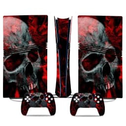 Skin Sticker for PS5 Pro Digital Edition Vinyl Decal Full Skin Cover Protective Wrap for Console Controller