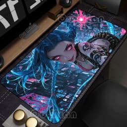 Mouse Pad Gamer Arcane Desk Mat Large Mousepad Gamer Accessories PC Computer Keyboard Deskmat League of Legends Jinx Rubber Mat