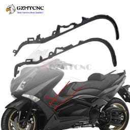 1 Pair Motorcycle Parts Pedal Edge Strip Trim Pedal Side Cover Trim Body Decoration for YAMAHA TMAX 530 T-MAX 530 2012-2016