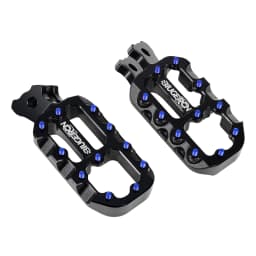 FootPegs Motorcycle For Surron Lightbee Segway X260 X160 Electric Dirt Bike Aluminum Foot Rests Pedals Dirt Pit Bike Accessories