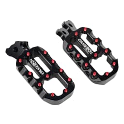 FootPegs Motorcycle For Surron Lightbee Segway X260 X160 Electric Dirt Bike Aluminum Foot Rests Pedals Dirt Pit Bike Accessories