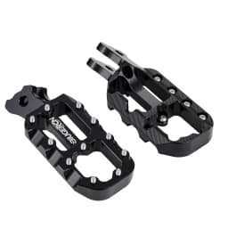 FootPegs Motorcycle For Surron Lightbee Segway X260 X160 Electric Dirt Bike Aluminum Foot Rests Pedals Dirt Pit Bike Accessories