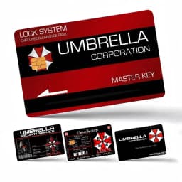 Game R-Resident E-Evil Credit Card Skin Stickers For VISA Bank Bus Metro Access Card Protective Film Cover Sticker Decal Women