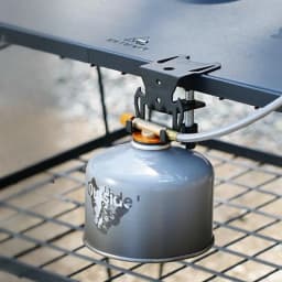 Hang Gas Canister Hook Outdoor Multi-purpose Gas Tank Hook With Hanging Plate Bottle Opener Camping Table Gas Stove Tank Hook