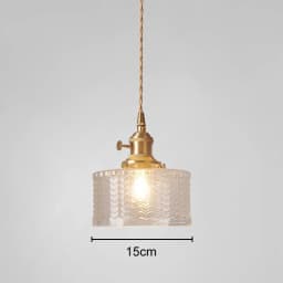 LED Vintage Glass Pendant Light Green Hanging Lamps Living Room Decor Luminaire Hall Bedroom Dining Room Indoor Fixture Lustre