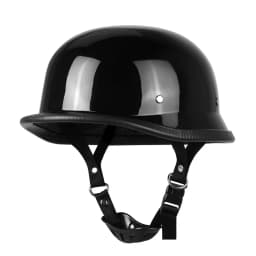 Motorcycle Half Helmet Vintage German Style Pilot Motobike Helmets Open Face Retro Motocross Helmet Motorcycle Accessories Dot
