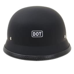 Motorcycle Half Helmet Vintage German Style Pilot Motobike Helmets Open Face Retro Motocross Helmet Motorcycle Accessories Dot