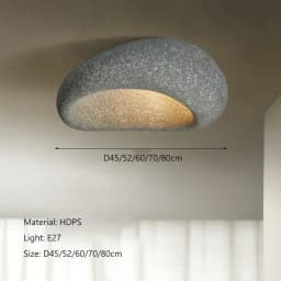 Japanese Wabi Sabi Style Ceiling Light for Bedrooms Living Rooms Study Rooms Simple Modern Cream Style Lighting Fixtures