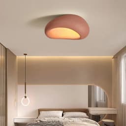 Japanese Wabi Sabi Style Ceiling Light for Bedrooms Living Rooms Study Rooms Simple Modern Cream Style Lighting Fixtures