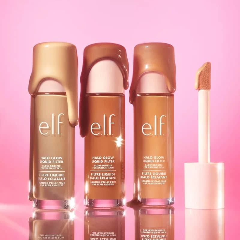 Elf Foundation Dry Skin Oily Skin Fine Powder Texture Setting Powder Glow Primer Gel Moisturizing Base Pore-minimizing Makeup