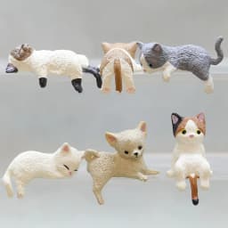 Edge cat computer water cup car edge decoration cream glue accessories small ornaments
